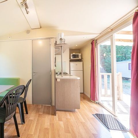 MOBILHOME 6 personnes - Comfort XL | 2 Ch. | 4/6 Pers. | Terrasse surélevée