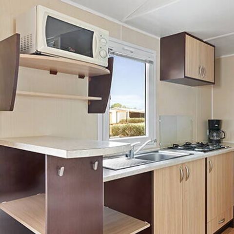MOBILHOME 6 personnes - Mobil-home | Comfort | 2 Ch. | 4/6 Pers. | Terrasse surélevée