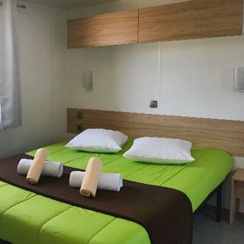 MOBILHOME 4 personnes - Mobil-home PMR | Comfort | 2 Ch. | 4 Pers. | Terrasse surélevée | Clim.