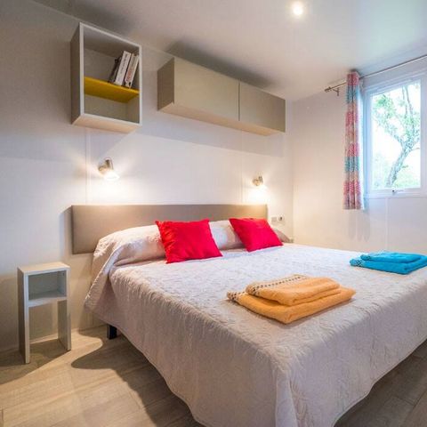 MOBILHOME 5 personnes - Mobil-home | Comfort | 2 Ch. | 5 Pers. | Terrasse surélevée | Clim.