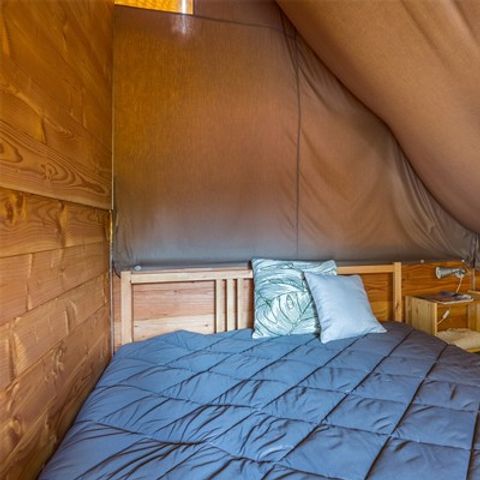 TENTE TOILE ET BOIS 4 personnes - Tente Eco Lodge | 2 Ch. | 4 Pers. | Sans SDB