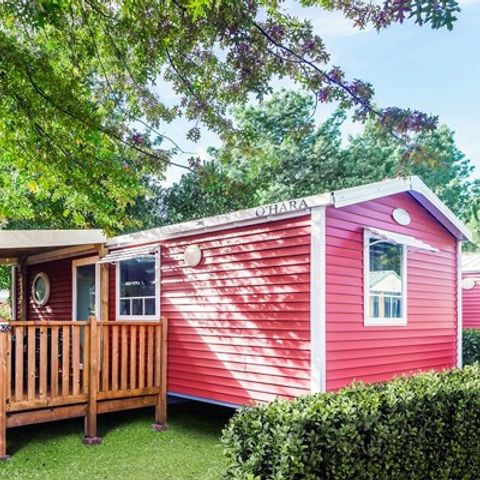 MOBILHOME 4 personnes - Comfort XL | 2 Ch. | 4 Pers. | Terrasse surélevée | TV