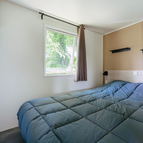 MOBILHOME 6 personnes - Premium Azure | 2 Ch. | 4/6 Pers. | Terrasse surélevée | Clim.