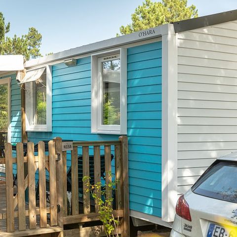 MOBILHOME 4 personnes - Comfort XL | 2 Ch. | 4 Pers. | Terrasse surélevée | Clim. | TV