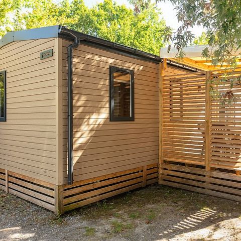 MOBILHOME 6 personnes - Premium | 3 Ch. | 6 Pers. | Terrasse surélevée | Clim.