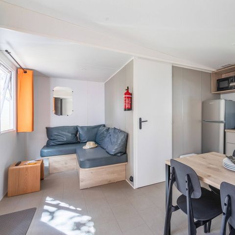 MOBILHOME 4 personnes - Mobil-home | Comfort | 2 Ch. | 4 Pers. | Terrasse couverte | 1 SDB | Clim. | TV