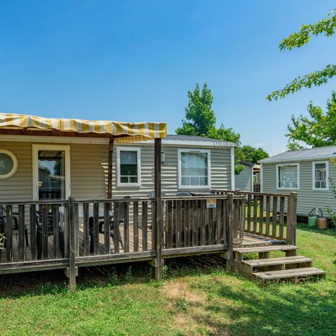 MOBILHOME 6 personnes - Mobil-home | Classic | 3 Ch. | 6 Pers. | Terrasse couverte | 1 SDB