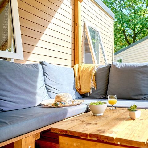 MOBILHOME 6 personnes - Mobil-home | Premium Exclusive | 3 Ch. | 6 Pers. | Terrasse Lounge | Clim. | TV
