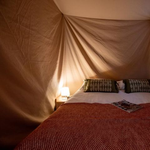 TENTE TOILE ET BOIS 5 personnes - Tente Maori