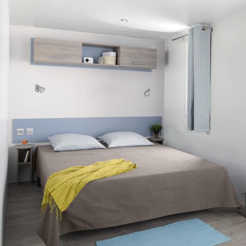 MOBILHOME 6 personnes - 2 chambres et convertible salon + climatisation