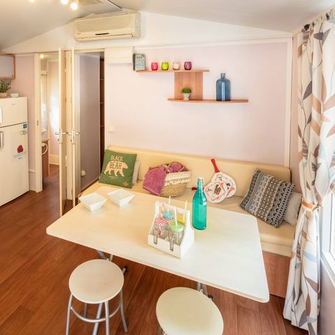 MOBILHOME 6 personnes - Comfort | 2 Chambres | Capacité 4-6 personnes |Terrasse simple| 1 Salle de bain | Climatisation