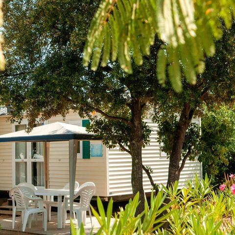 MOBILHOME 6 personnes - Comfort | 2 Chambres | Capacité 4-6 personnes |Terrasse simple| 1 Salle de bain | Climatisation