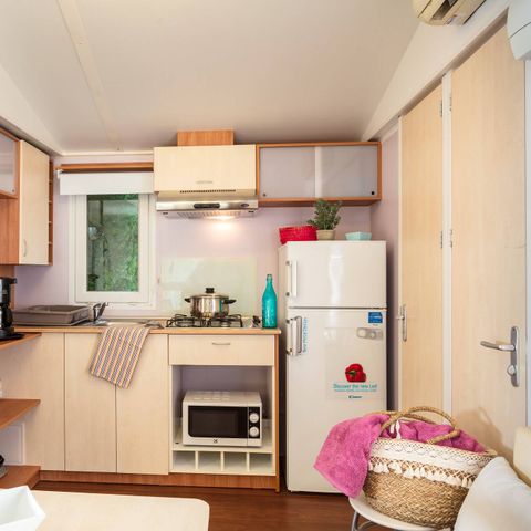 MOBILHOME 6 personnes - Comfort | 2 Chambres | Capacité 4-6 personnes |Terrasse simple| 1 Salle de bain | Climatisation