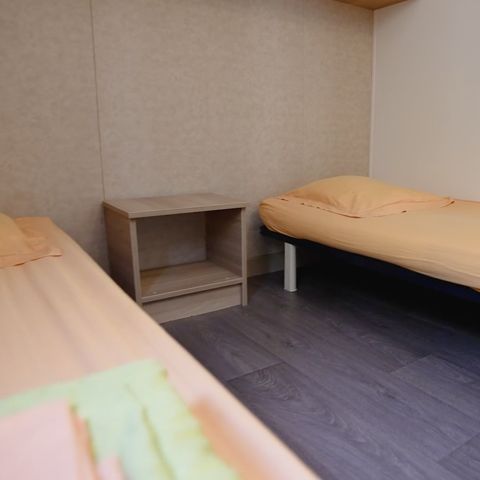 CHALET 4 personnes - bois 2 chambres Climatisé - Dimanche