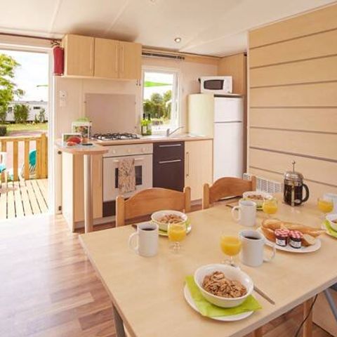 MOBILHOME 6 personnes - Mobil-home | Classic | 2 Ch. | 4/6 Pers. | Terrasse surélevée | TV