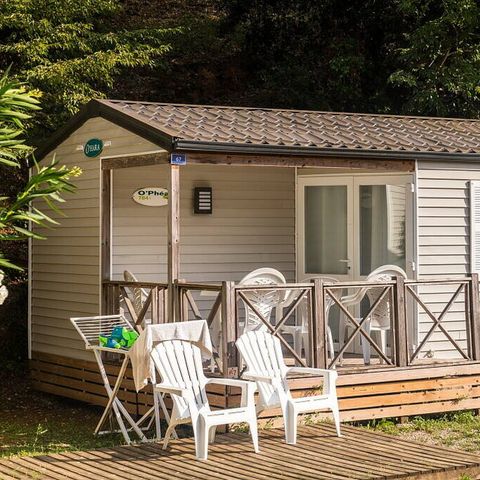MOBILHOME 6 personnes - Mobil-home | Comfort | 2 Ch. | 4/6 Pers. | Terrasse simple | Clim.