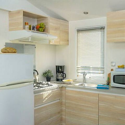 MOBILHOME 6 personnes - Mobil-home | Comfort | 2 Ch. | 4/6 Pers. | Terrasse simple | Clim.