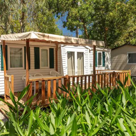 MOBILHOME 8 personnes - Mobil-home | Classic | 3 Ch. | 6/8 Pers. | Terrasse surélevée | Clim.