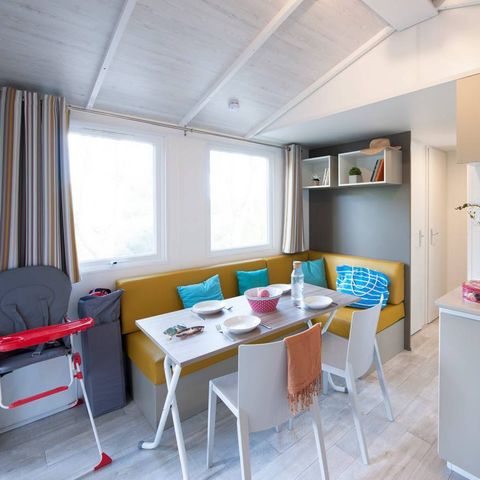 MOBILHOME 6 personnes - Mobil-home | Comfort | 3 Ch. | 6 Pers. | Terrasse simple | Clim. | TV