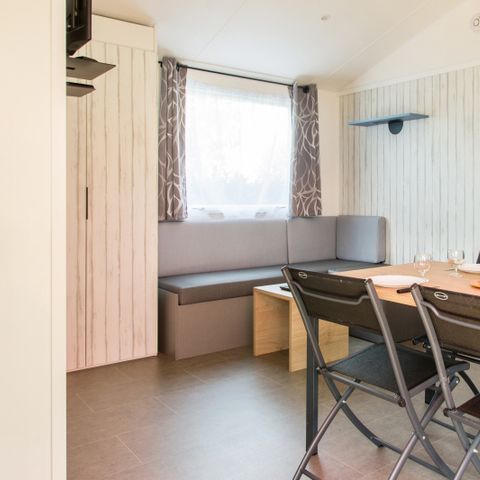 MOBILHOME 5 personnes - AUTHENTIQUE - TV - PLANCHA