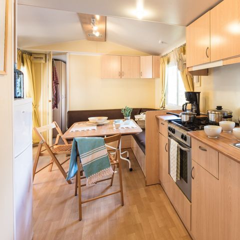 MOBILHOME 4 personnes - Classic | 2 Ch. | 4 Pers. | Terrasse surélevée | Clim.