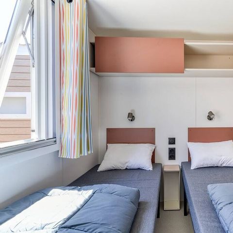 MOBILHOME 6 personnes - Mobil-home | Premium Exclusive | 3 Ch. | 6 Pers. | Terrasse Lounge | Clim. | TV