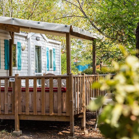 MOBILHOME 4 personnes - Classic | 2 Ch. | 4 Pers. | Terrasse surélevée | Clim.