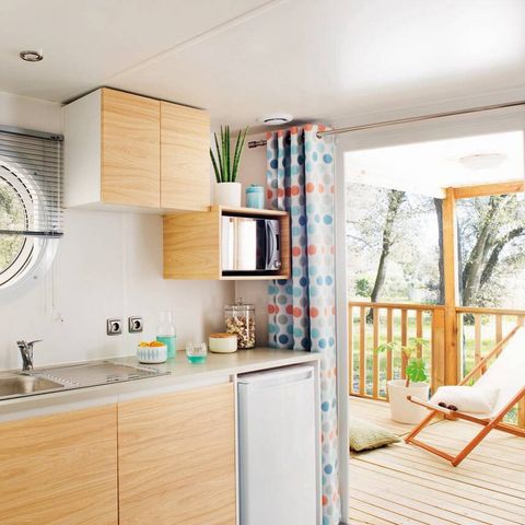 MOBILHOME 4 personnes - Mobil-home | Premium | 2 Ch. | 4 Pers. | Petite Terrasse | Clim. | TV