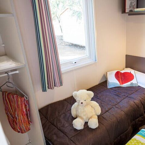 MOBILHOME 6 personnes - Premium | 3 Ch. | 6 Pers. | Terrasse Lounge | Clim. | TV