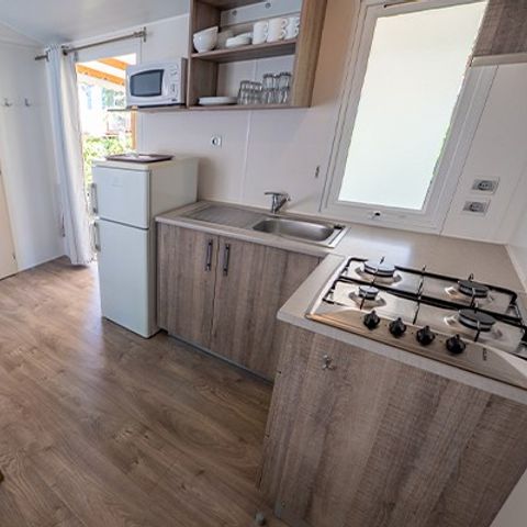 MOBILHOME 6 personnes - Comfort | 3 Ch. | 6 Pers. | Terrasse surélevée