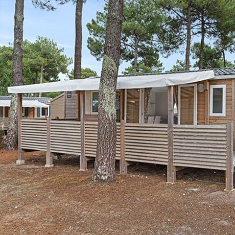 MOBILHOME 6 personnes - Comfort XL | 3 Ch. | 6 Pers. | Terrasse surélevée