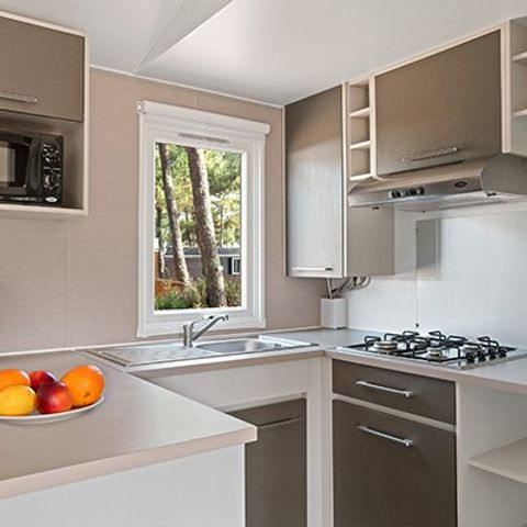 MOBILHOME 6 personnes - Comfort XL | 3 Ch. | 6 Pers. | Terrasse surélevée