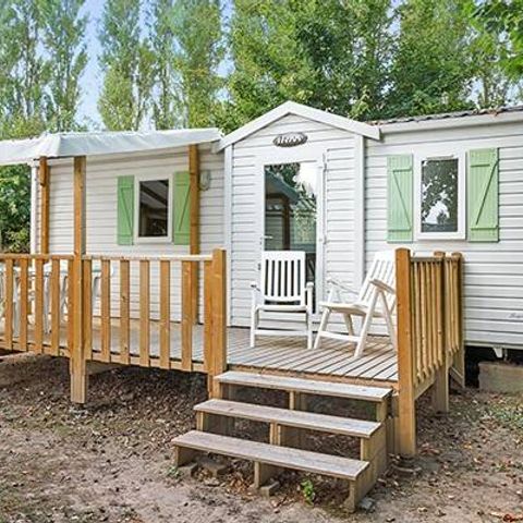 MOBILHOME 4 personnes - Classic | 2 Ch. | 4 Pers. | Terrasse surélevée | 1 SDB