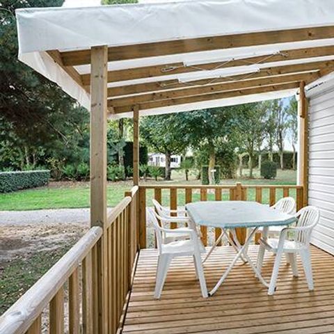 MOBILHOME 4 personnes - Classic | 2 Ch. | 4 Pers. | Terrasse surélevée | 1 SDB