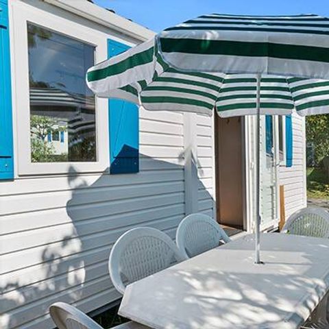 MOBILHOME 6 personnes - Mobil-home | Classic | 3 Ch. | 6 Pers. | Terrasse surélevée non couverte | 1 SDB