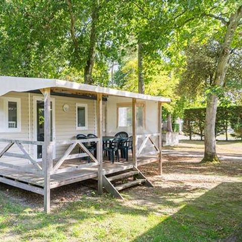 MOBILHOME 6 personnes - Comfort | 3 Ch. | 6 Pers. | Terrasse surélevée