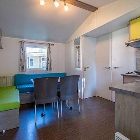 MOBILHOME 6 personnes - Comfort | 3 Ch. | 6 Pers. | Terrasse surélevée