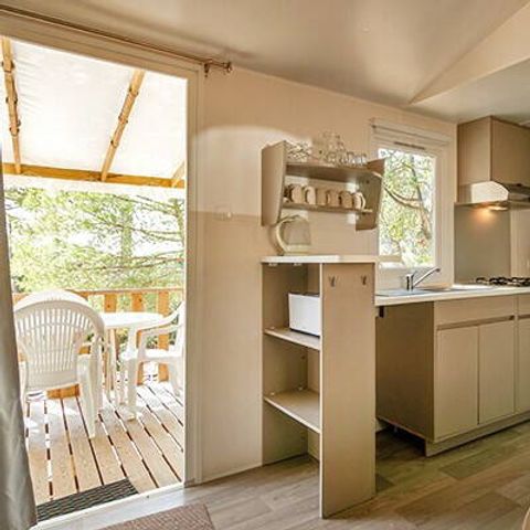 MOBILHOME 6 personnes - Mobil-home | Comfort | 2 Ch. | 4/6 Pers. | Terrasse surélevée