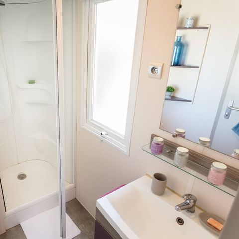 MOBILHOME 6 personnes - Classic | 2 Ch. | 4/6 Pers. | Terrasse surélevée non couverte | Clim.