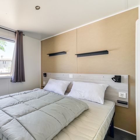 MOBILHOME 4 personnes - Comfort | 2 Ch. | 4 Pers. | Terrasse surélevée | Clim.