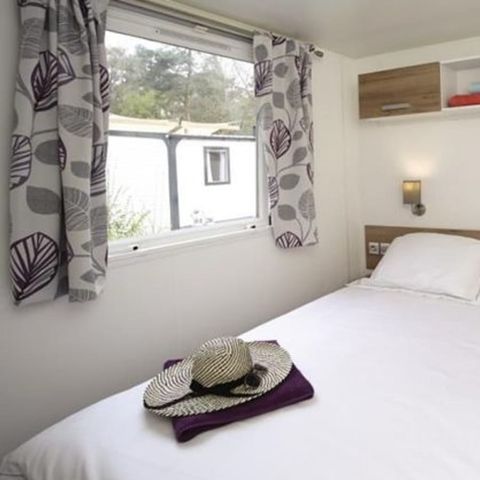 MOBILHOME 8 personnes - Premium | 3 Ch. | 6/8 Pers. | Terrasse surélevée | Clim.