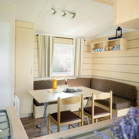 MOBILHOME 6 personnes - Mobil-home | Classic | 3 Ch. | 6 Pers. | Terrasse surélévée non couverte | Clim.