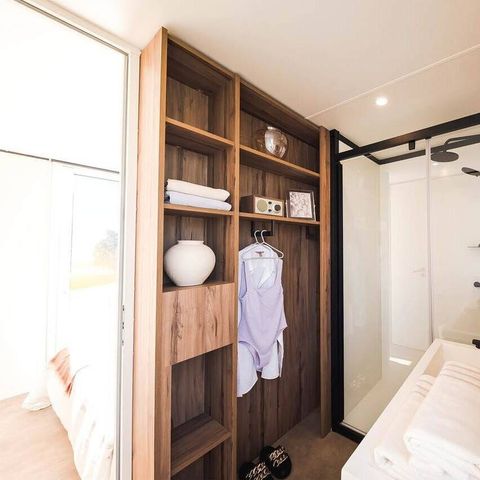 MOBILHOME 6 personnes - Mobil-home | Premium | 3 Ch. | 6 Pers. | Terrasse Lounge | Clim.