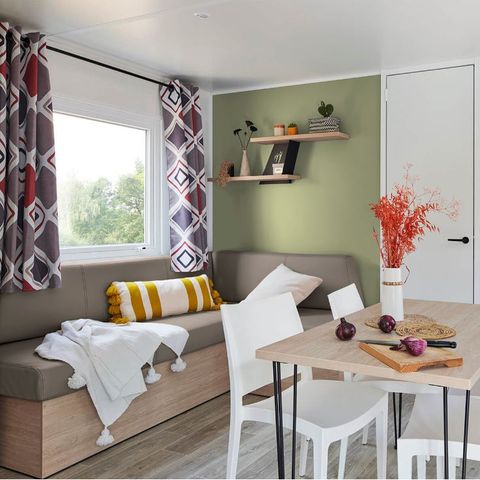 MOBILHOME 6 personnes - COTTAGE PREMIUM - Les Pins | 6 pers.
