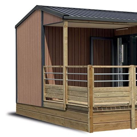 MOBILHOME 4 personnes - COTTAGE PREMIUM - Les Genêts | 4 pers.
