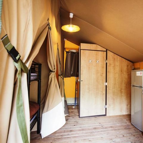 TENTE TOILE ET BOIS 6 personnes - LODGE CONFORT Kenya | 6 pers. 2 ch.