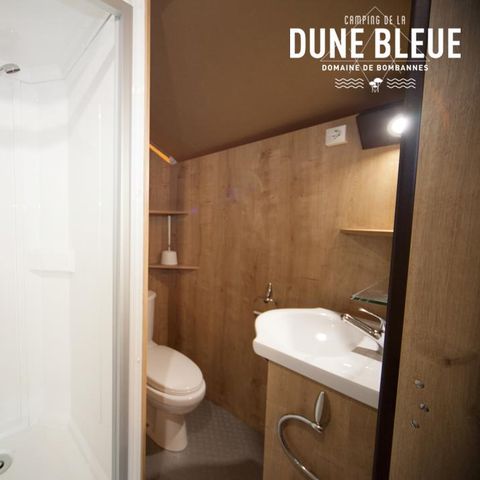 TENTE TOILE ET BOIS 5 personnes - LODGE CONFORT Victoria | 5 pers. 2 ch.