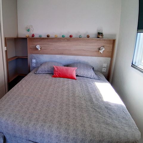 MOBILHOME 2 personnes - Cottage JASMIN + jacuzzi 21m² (1 chambre)