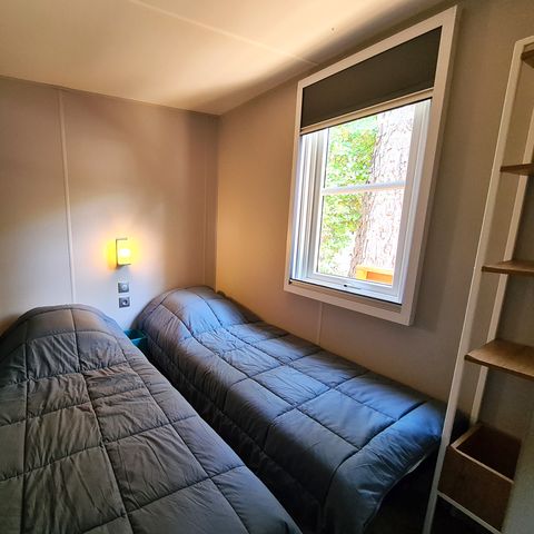 MOBILHOME 8 personnes - Cottage COTE JARDIN 40m² (3 chambres)