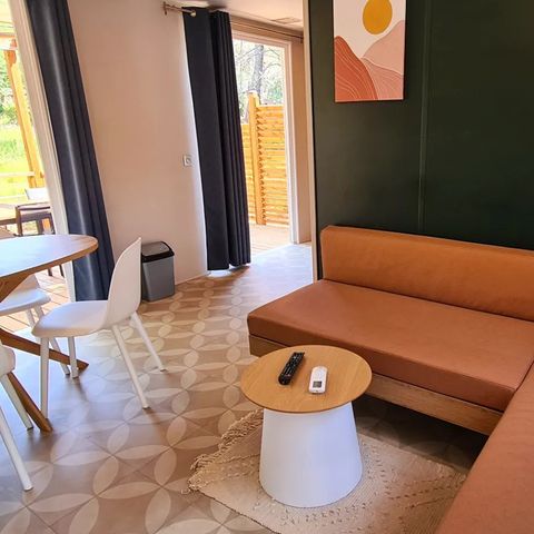 MOBILHOME 5 personnes - Cottage MAGNOLIA 32m² (2 chambres)
